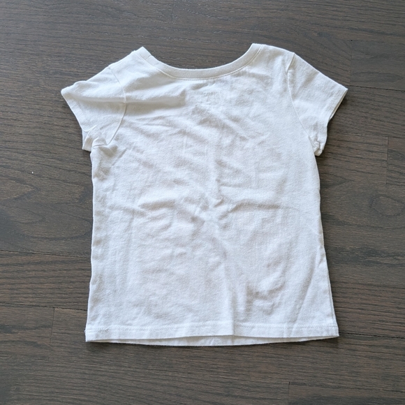 The Children's Place Birthday Girl T-shirt - White / Gold Glitter, 2T - Picture 3 of 5